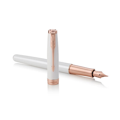 派克 2015卓尔皓月玫瑰墨水笔