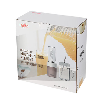 膳魔师(THERMOS) 料理机双杯 多功能食物粉碎料理机榨汁机辅食机 EHA-2263A-SP