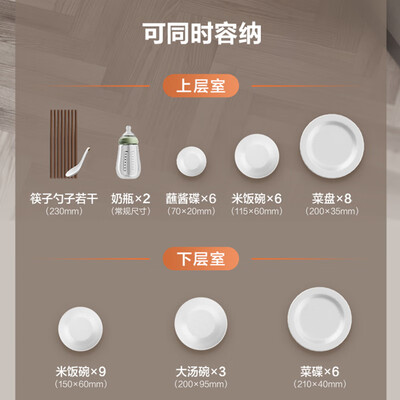 苏泊尔消毒柜自动和消毒有什么区别(苏泊尔 SUPOR 消毒柜 508 二星级 100L 嵌入式嵌入式消毒柜评测说真相)-图片5