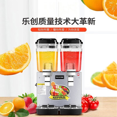乐创 Lecon 三缸饮料机 双温搅拌机质量烂不烂(乐创饮料机怎么用视频教程)-图片4