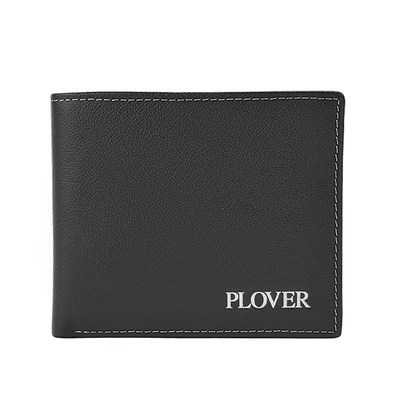 啄木鸟 横款收纳钱包 GD5928-6A 黑色 9.5*11.5*2CM