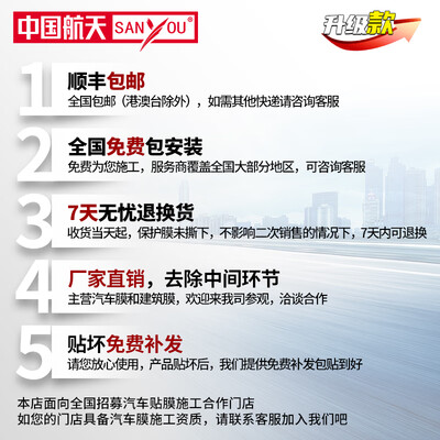汽车贴膜3m和普通的有什么区别（SANYOU汽车贴膜全车套餐汽车膜贴好不好）