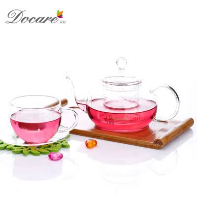 朵彩 DC-5006C 高硼硅玻璃茶具组