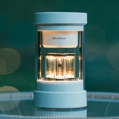 巴慕达（BALMUDA）M01A-BK无线蓝牙音箱桌面音响The Speaker3D环绕立体声氛围灯光