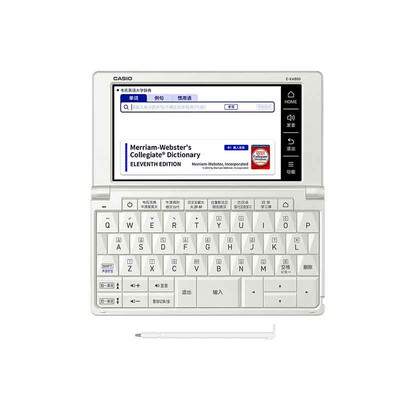 CASIO E-XA800电子词典五国语旗舰翻译机是否值得入手（卡西欧翻译机屏幕碎了怎么办）