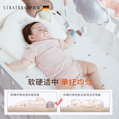 舒适宝德国舒适宝新生婴儿床垫可水洗儿童垫子宝宝四季通用透气软垫儿童床垫测评看真相（舒适宝床中床怎么样）-图片2