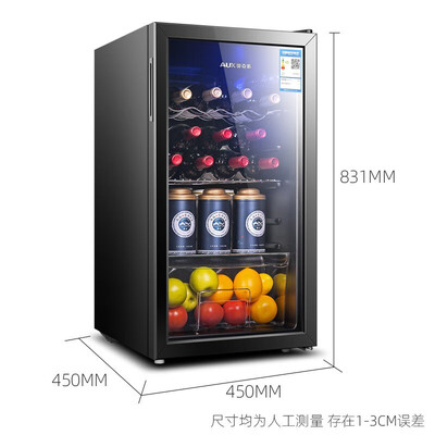 奥克斯厨柜怎么样(奥克斯 AUX 酒柜 JC-90K118LD 90升恒温酒柜测评看真相)-图片2