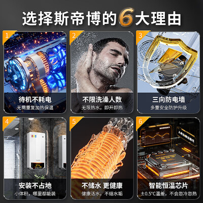 斯帝博燃气热水器怎么样（斯帝博电热水器24000W DSF-240B中央热水器值得手入吗）