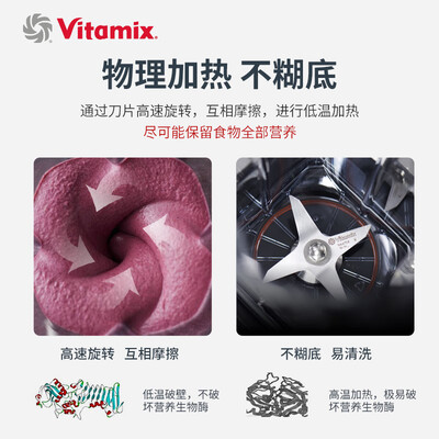 维他密斯破壁机s30和s55（维他密斯VITAMIX 破壁机家用多功能红色商用豆浆机测评看真相）