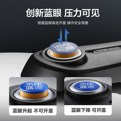 苏泊尔SUPOR 蓝眼不锈钢压力锅 YW24S1