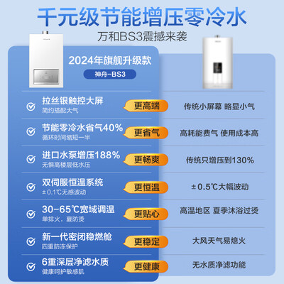 万和16BS3燃气热水器16升零冷水增压节能即热靠谱吗,揭秘内幕（万和燃气热水器怎么样）-图片6