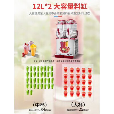 朗森罗 单缸雪融机 商用冷饮雪泥机饮料机值得手入吗(朗森罗 单缸雪融机 商用冷饮雪泥机饮料机体验效果好吗)-图片2