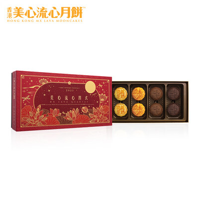 美心 流心四式月饼 360g