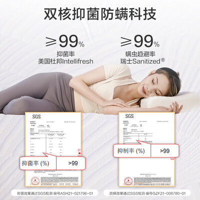 京东京造床上用品好吗（京东京造MM02床垫1.5米×2米弹簧乳胶床垫评测说真相）-图片6