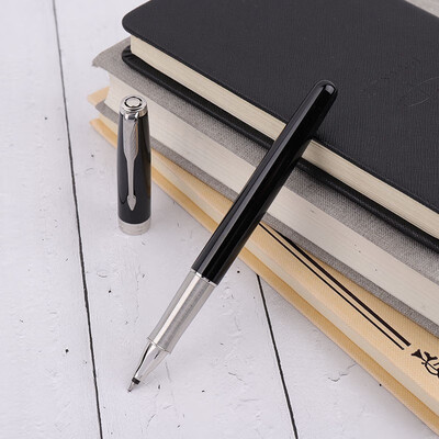 派克（PARKER） 2015卓尔纯黑丽雅白夹宝珠笔