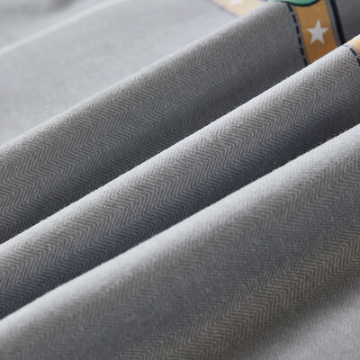 路易卡罗（LOUIS.KELLOG）纯棉磨毛四件套-定格-灰 LK-6323 200 x 230 cm