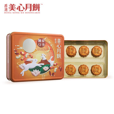 美心 陈皮豆沙月饼 420克
