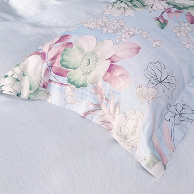 富安娜 纯棉四件套-晴云秋月 被套203*229cm