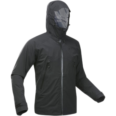 迪卡侬for1冲锋衣怎么样(迪卡侬MH500男款冲锋衣曜石黑XL夹克是否值得入手)