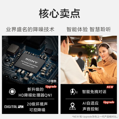 索尼降噪耳机wf1000xm3和xm4（索尼 WH-1000XM4 铂金银降噪耳机好不好）-图片2