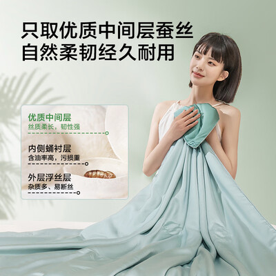 京东京造的蚕丝被怎么样（京造天丝蚕丝夏凉被 1.8*2.1m蚕丝被靠谱吗,揭秘内幕）-图片2