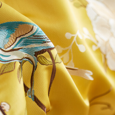 恒源祥 富贵荣华锦缎靠枕被 TDK1003-1 40*40cm