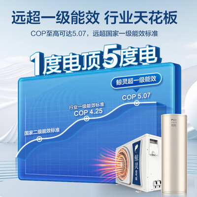 鲸灵 320L 全变频空气能热水器到底如何,值得入手吗(鲸灵 320L 全变频空气能热水器值得手入吗)-图片4