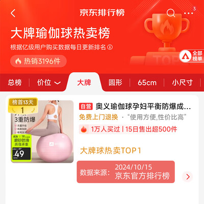 奥义瑜伽球孕妇儿童防爆平衡训练球值得手入吗(奥义瑜伽球怎么打气)