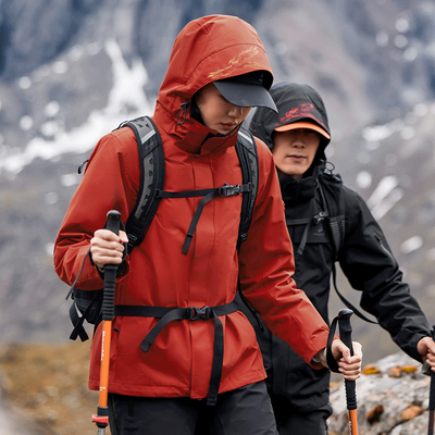 拓路者 朱雀冲锋衣 男户外夹克 黑色 XL怎么样(拓路者衣服质量怎么样)