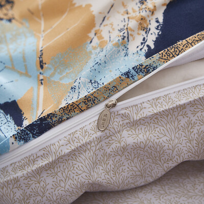 恒源祥 落叶知秋澳绒四件套 TBK2017 被套200*230cm