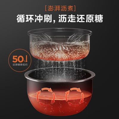 美的Midea 4L IH智能电饭煲 40LS60 低糖低卡养生电饭锅值得手入吗（美的电饭煲哪个型号比较好）-图片2