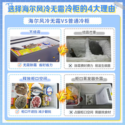 海尔冰柜BC/BD-242WGHED242升风冷无霜冰柜测评看真相（海尔冰柜怎么调温度）-图片1