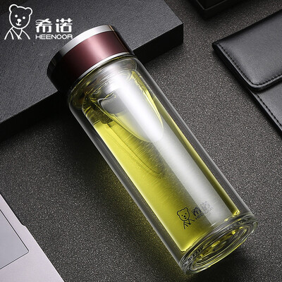 希诺 双层玻璃杯（流通款） XN-7065 220ml