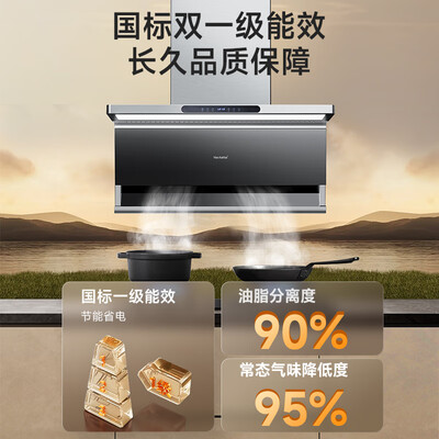 Haotaitai 顶侧双吸抽油烟机燃气灶套装好不好（好太太抽油烟机是哪个厂家生产的）-图片1