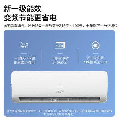 康佳空调和康佳kmini什么区别（康佳KFR-35GW/T1空调质量如何）-图片2