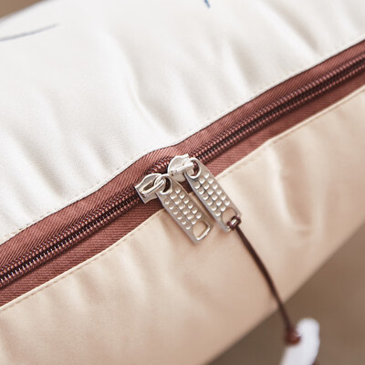 恒源祥 水出芙蓉锦缎靠枕被 TDK1003-2 40*40cm