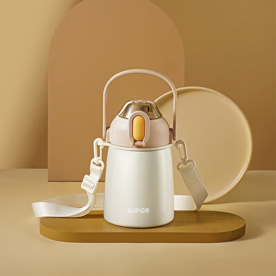 苏泊尔 一盖双饮大肚保温杯800ML KC80JW20