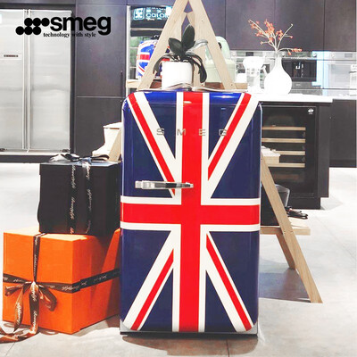 SMEG FAB5 英国米字旗复古迷你冰箱评测说真相（smeg冰箱怎么调节温度）
