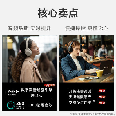 索尼降噪耳机wf1000xm3和xm4（索尼 WH-1000XM4 铂金银降噪耳机好不好）-图片1
