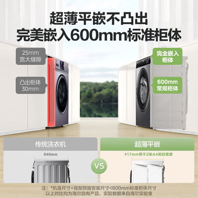 海尔滚筒洗衣机EG80MATE33S怎么样（海尔滚筒洗衣机洗衣液放哪个槽）