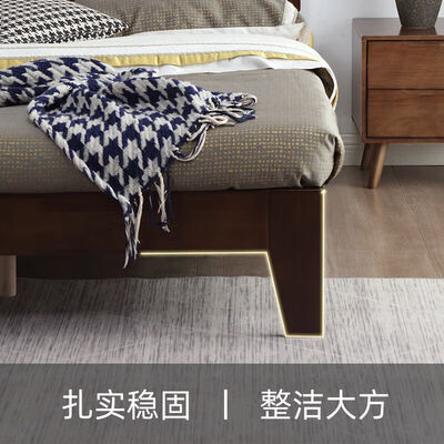 兮家实木床 1.5*2米好不好（实木床质量怎么样）-图片4