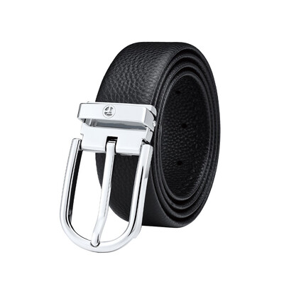 金利来 男式针扣扣皮带 FAY993233-311 黑色