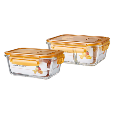 康宁 EKCO玻璃保鲜盒770ML/1220ML（带新保温袋）EK-BXH02P023C/KZ