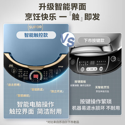 苏泊尔jc30rq01电饼铛区别（苏泊尔JD30RQ859电饼铛多功能煎烤早餐机体验效果好吗）-图片2