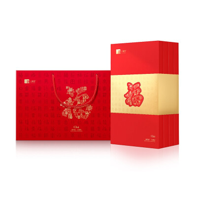 小罐茶 百福迎门新春限定礼白毫银针茶 100*4g