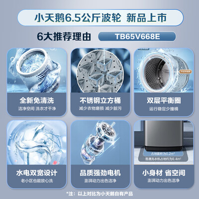小天鹅TB65V668E波轮洗衣机怎么样？七大亮点推荐理由