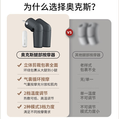 奥克斯按摩仪好用吗（奥克斯腿部按摩器多功能热敷仪膝盖按摩仪靠谱吗,揭秘内幕）-图片4