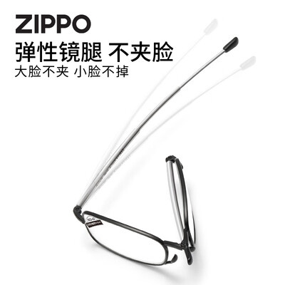 ZIPPO折叠老花镜100度超轻防蓝光怎么样(zippo老花镜质量怎么样)