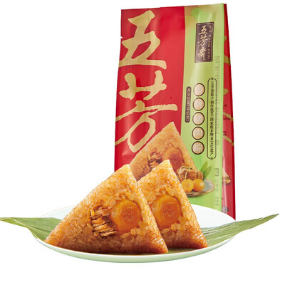 五芳斋  真空蛋黄猪肉粽 100克*2只