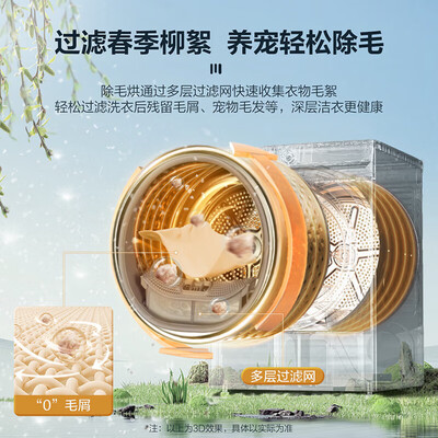 小天鹅TG100V186W+135洗烘套装大容量体验效果好吗（小天鹅洗烘套装哪个系列最好）-图片1